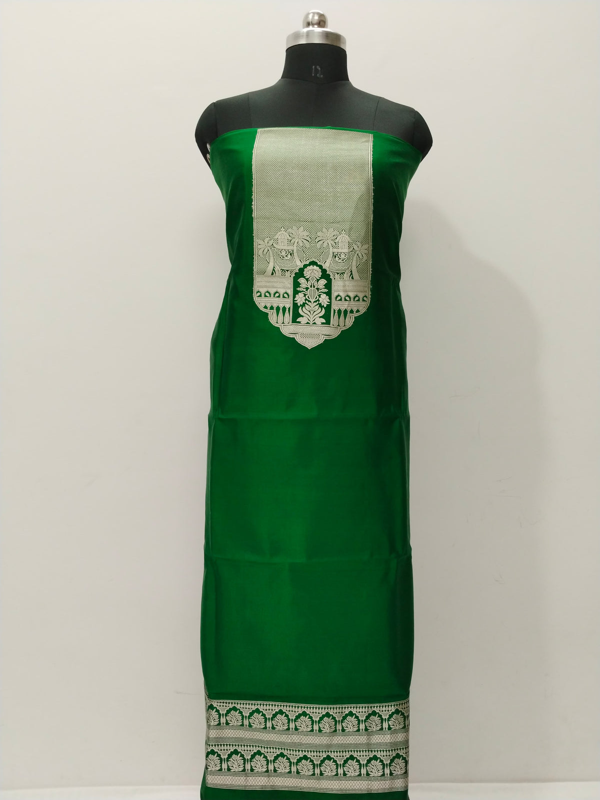 Banarasi Handloom Silk Pure Raw mango Co-ordset