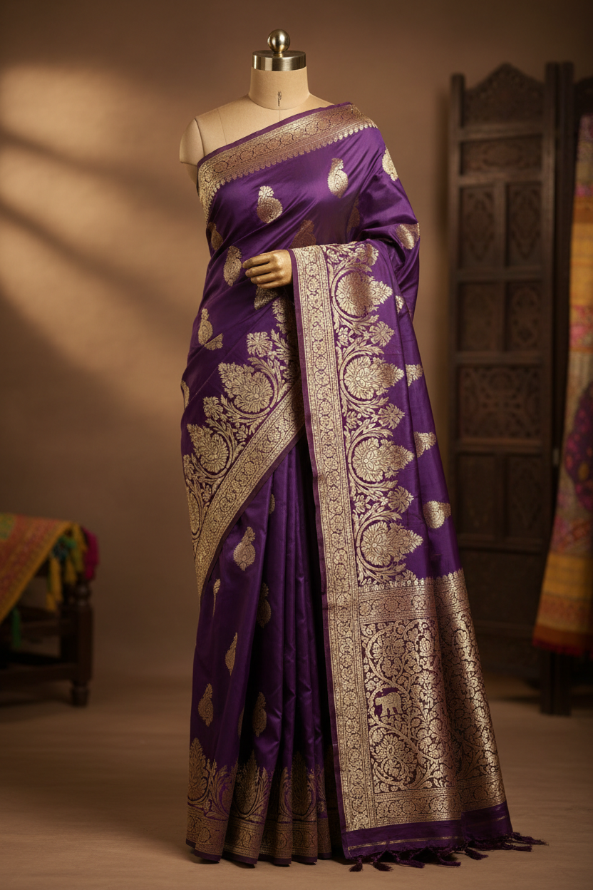 Banarsi silk saree